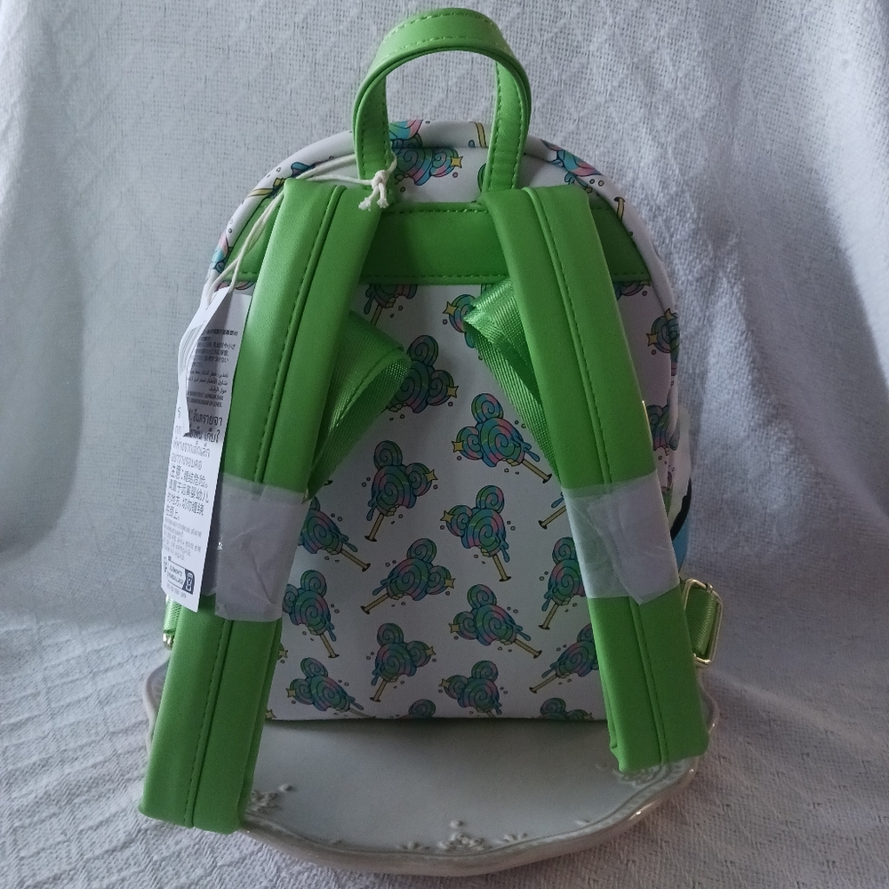 Loungefly × Disney Parks Disney Eats Mickey Mouse Lollipop Mini Backpack - Picture 5 of 14